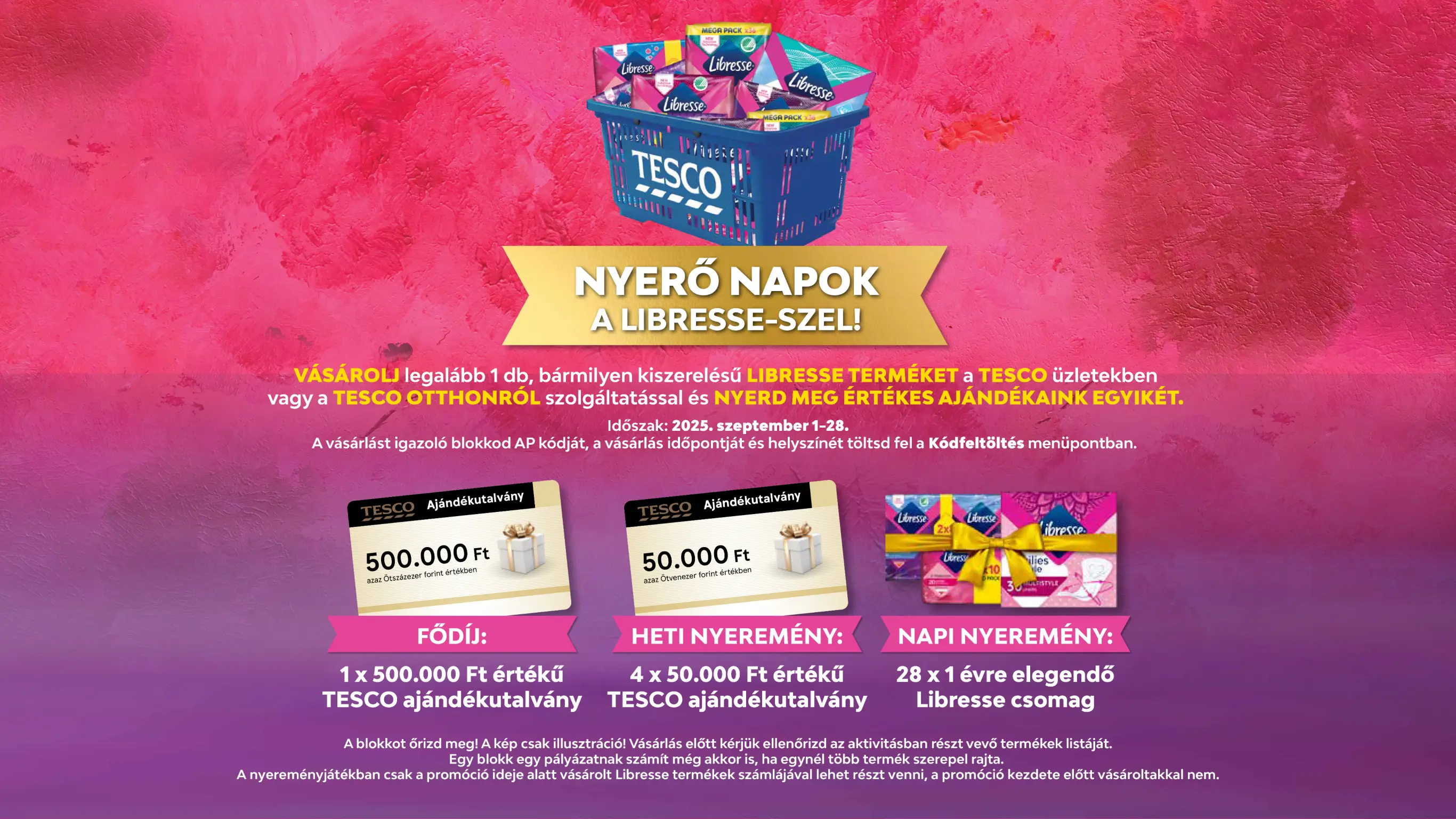 A promóció plakátképe.