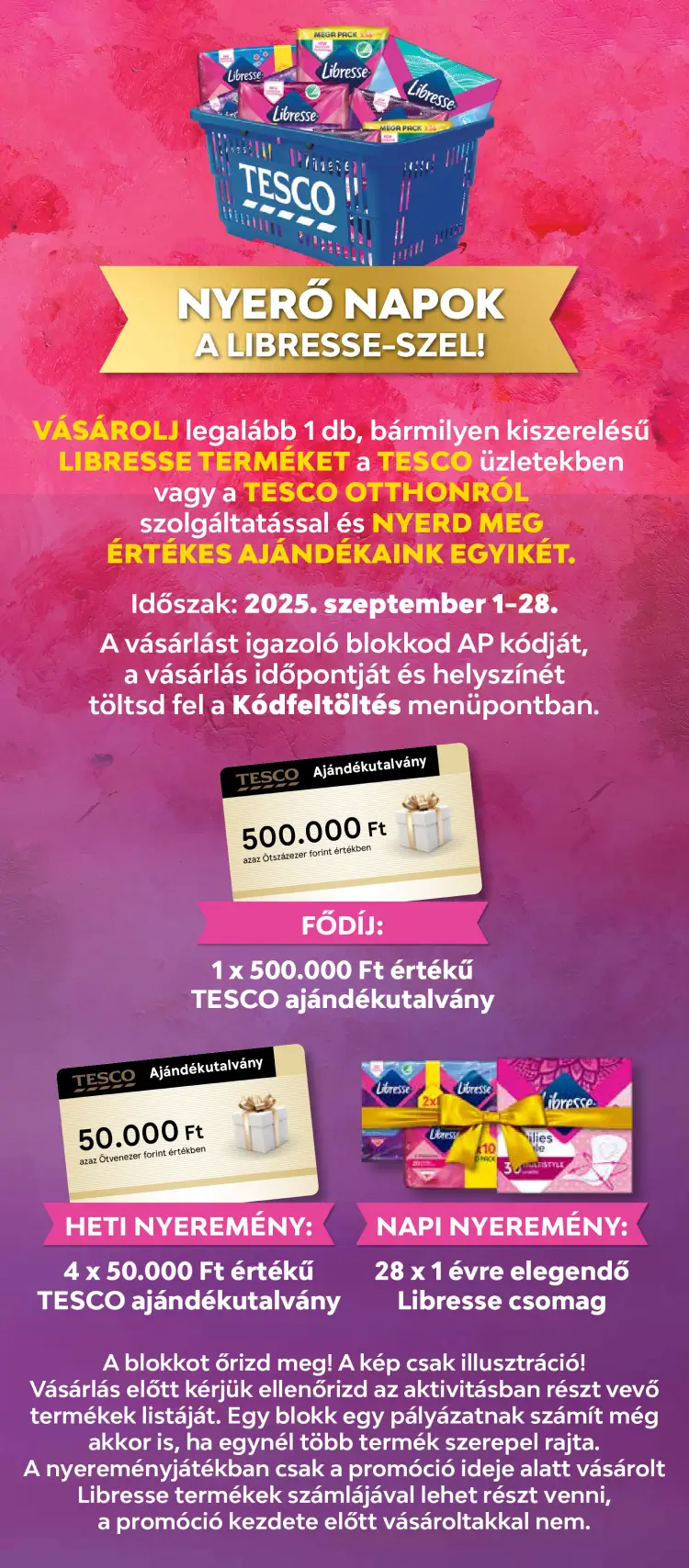 A promóció plakátképe.